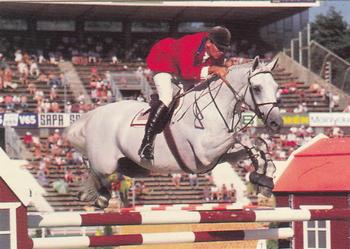 1995 Collect-A-Card Equestrian #8 Greg Best / Gem Twist Front